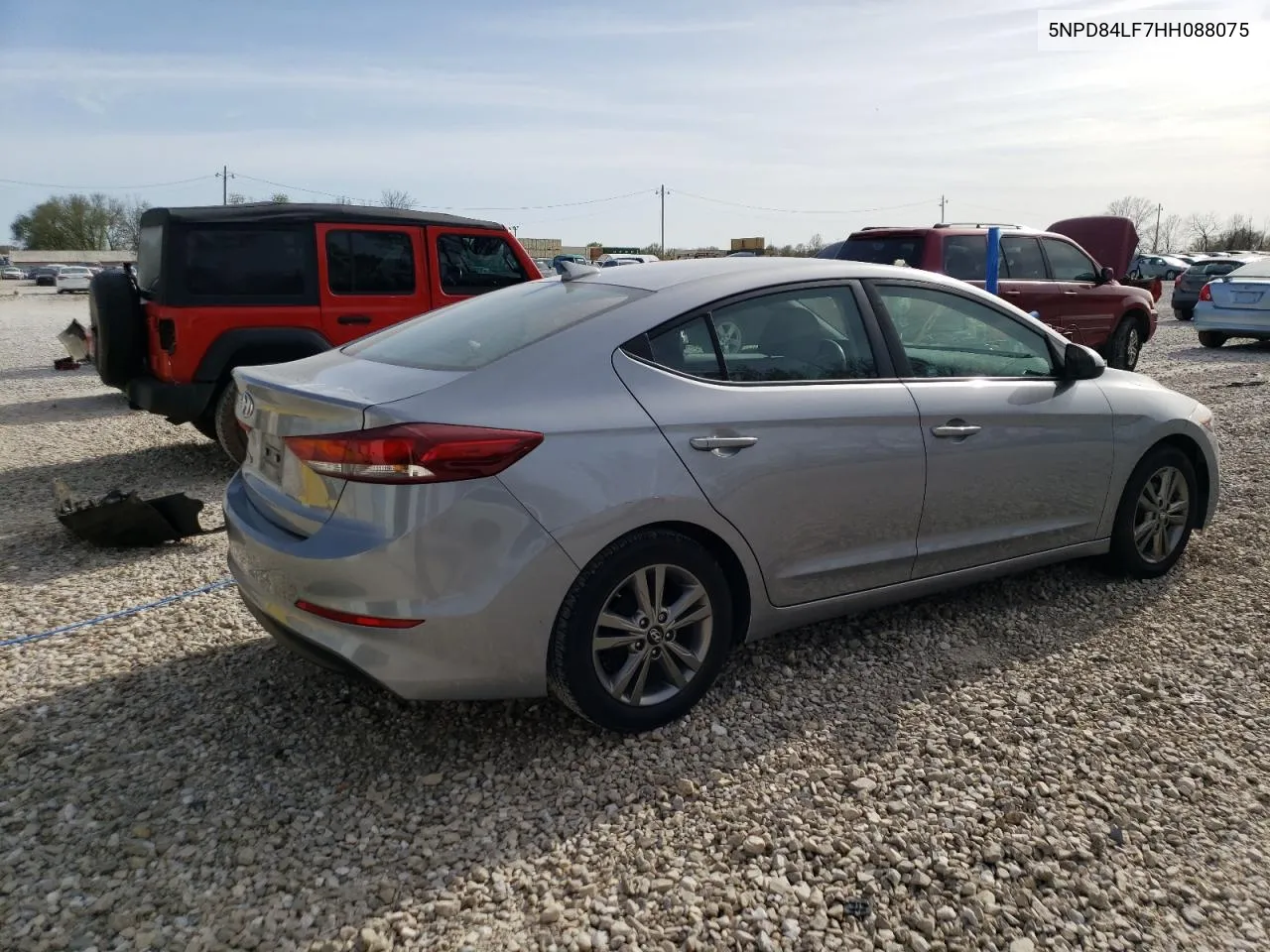 2017 Hyundai Elantra Se VIN: 5NPD84LF7HH088075 Lot: 49939364