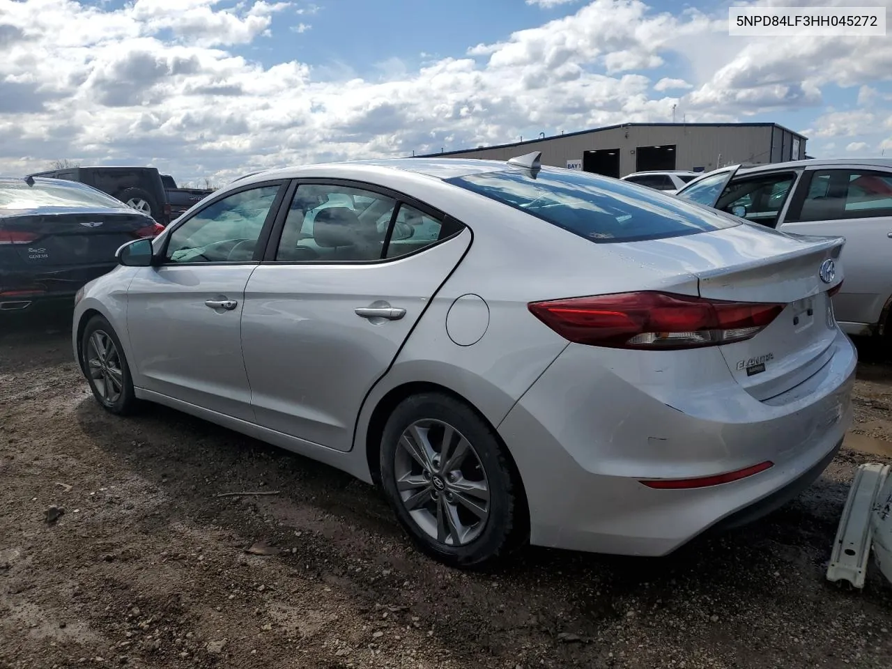 2017 Hyundai Elantra Se VIN: 5NPD84LF3HH045272 Lot: 50605814