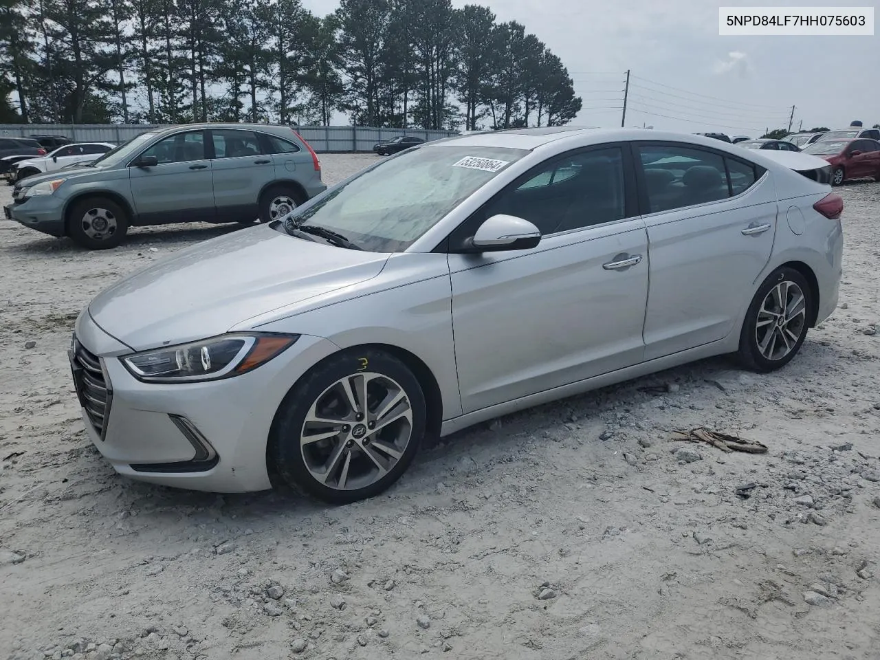 5NPD84LF7HH075603 2017 Hyundai Elantra Se