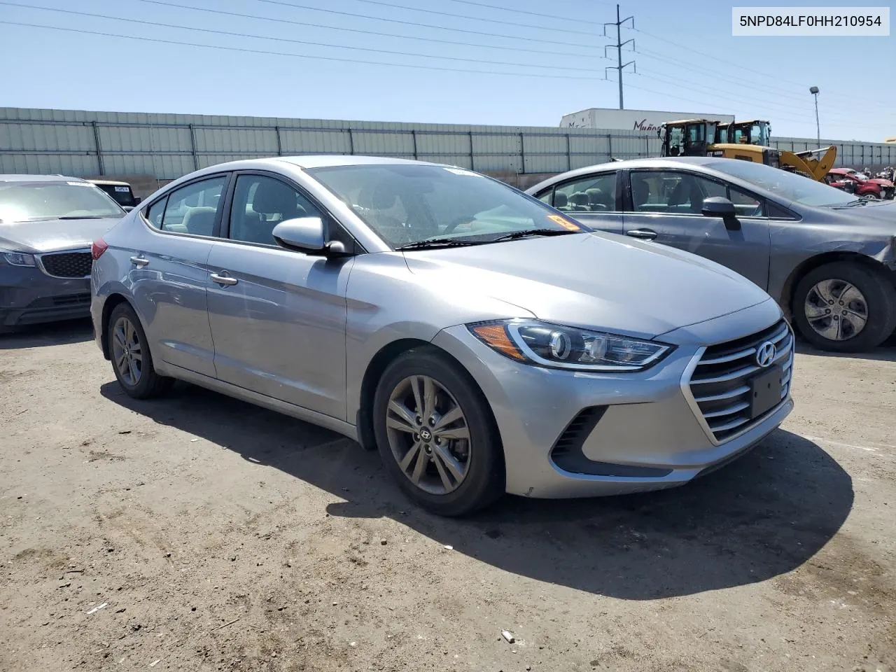 5NPD84LF0HH210954 2017 Hyundai Elantra Se