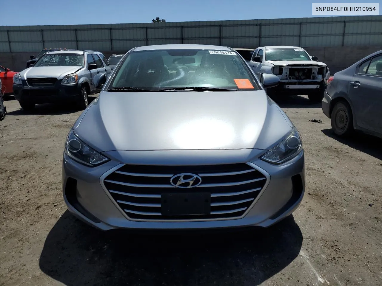 2017 Hyundai Elantra Se VIN: 5NPD84LF0HH210954 Lot: 55649124