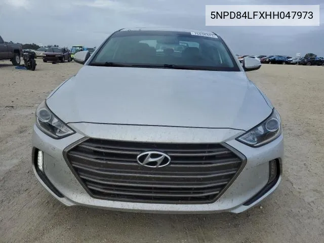 5NPD84LFXHH047973 2017 Hyundai Elantra Se