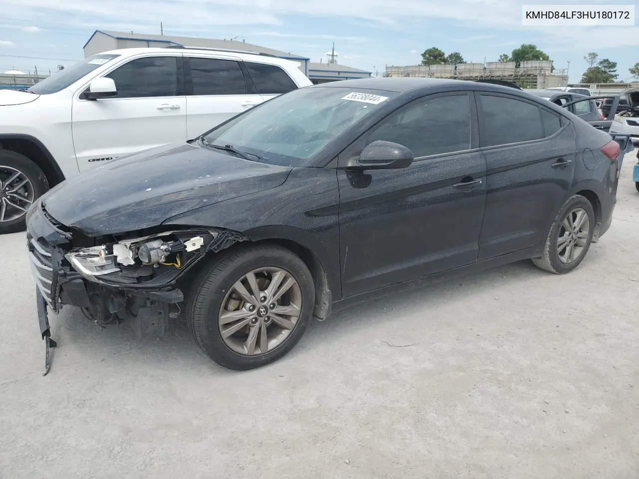 2017 Hyundai Elantra Se VIN: KMHD84LF3HU180172 Lot: 56238044