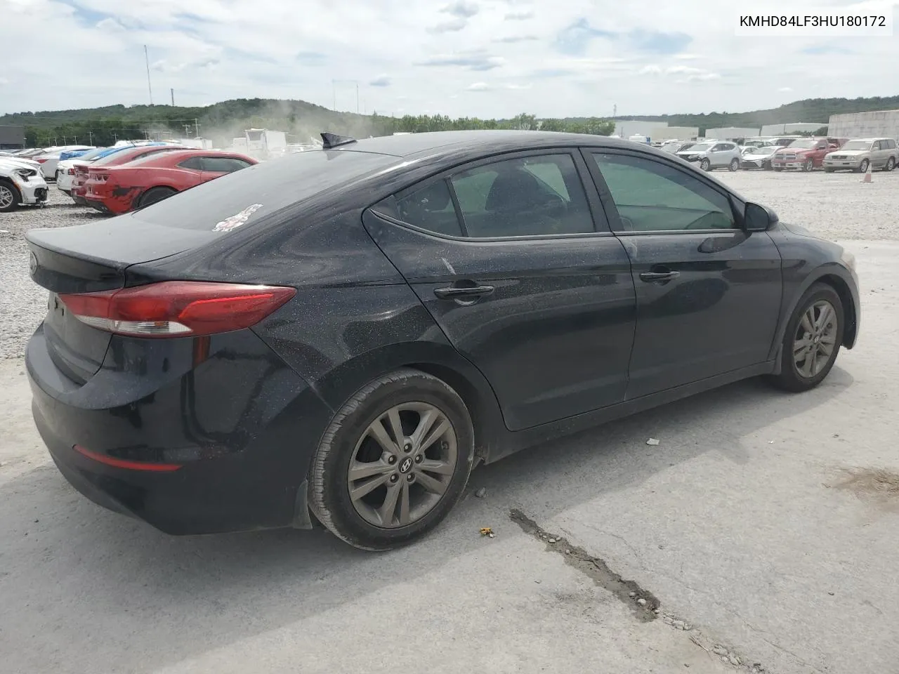 KMHD84LF3HU180172 2017 Hyundai Elantra Se