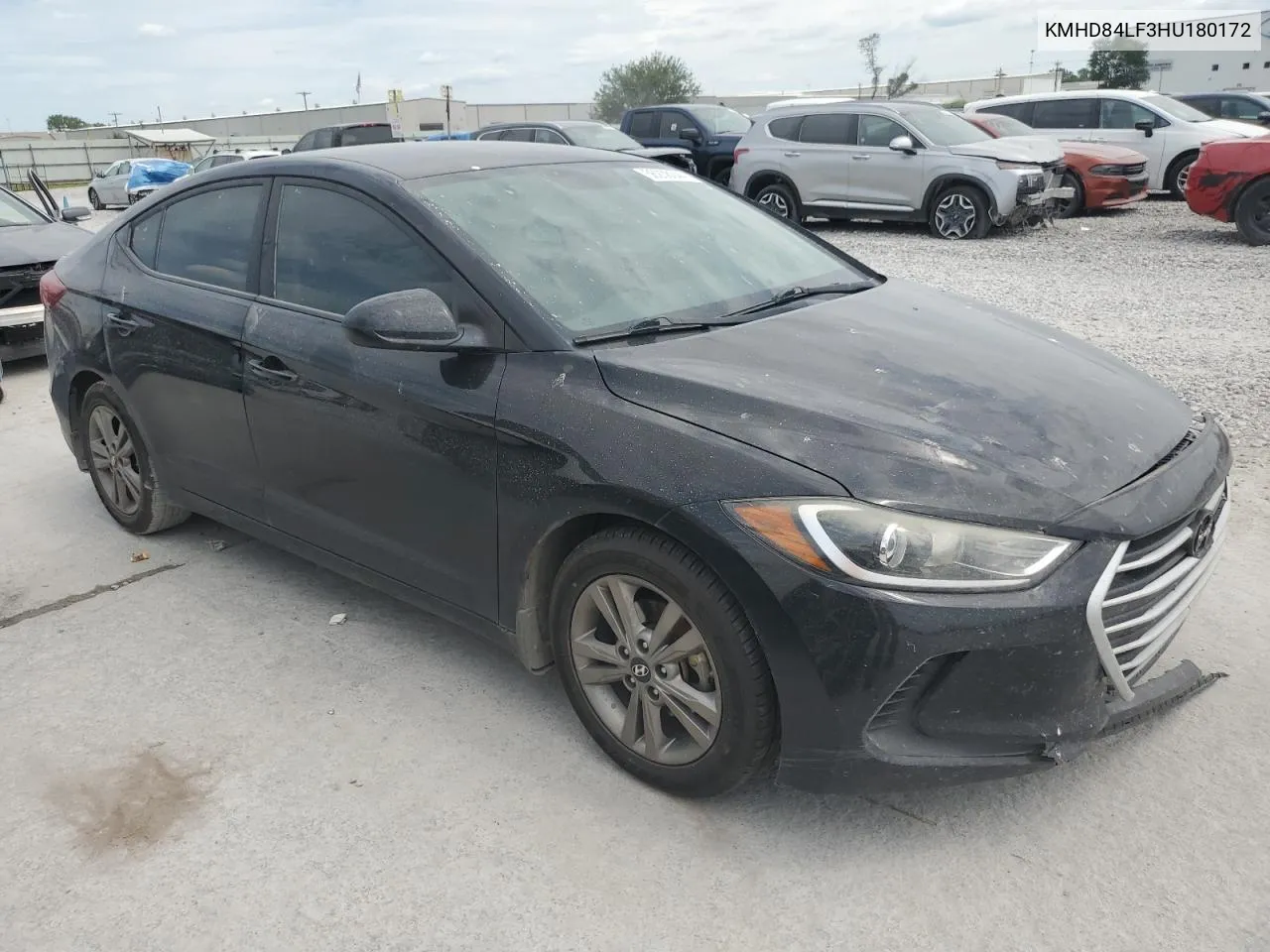 2017 Hyundai Elantra Se VIN: KMHD84LF3HU180172 Lot: 56238044