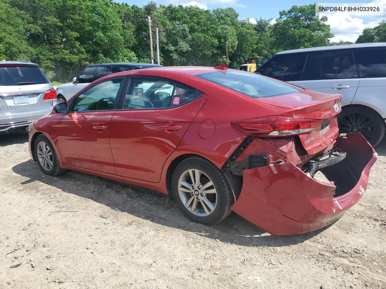 2017 Hyundai Elantra Se VIN: 5NPD84LF8HH033926 Lot: 56490064