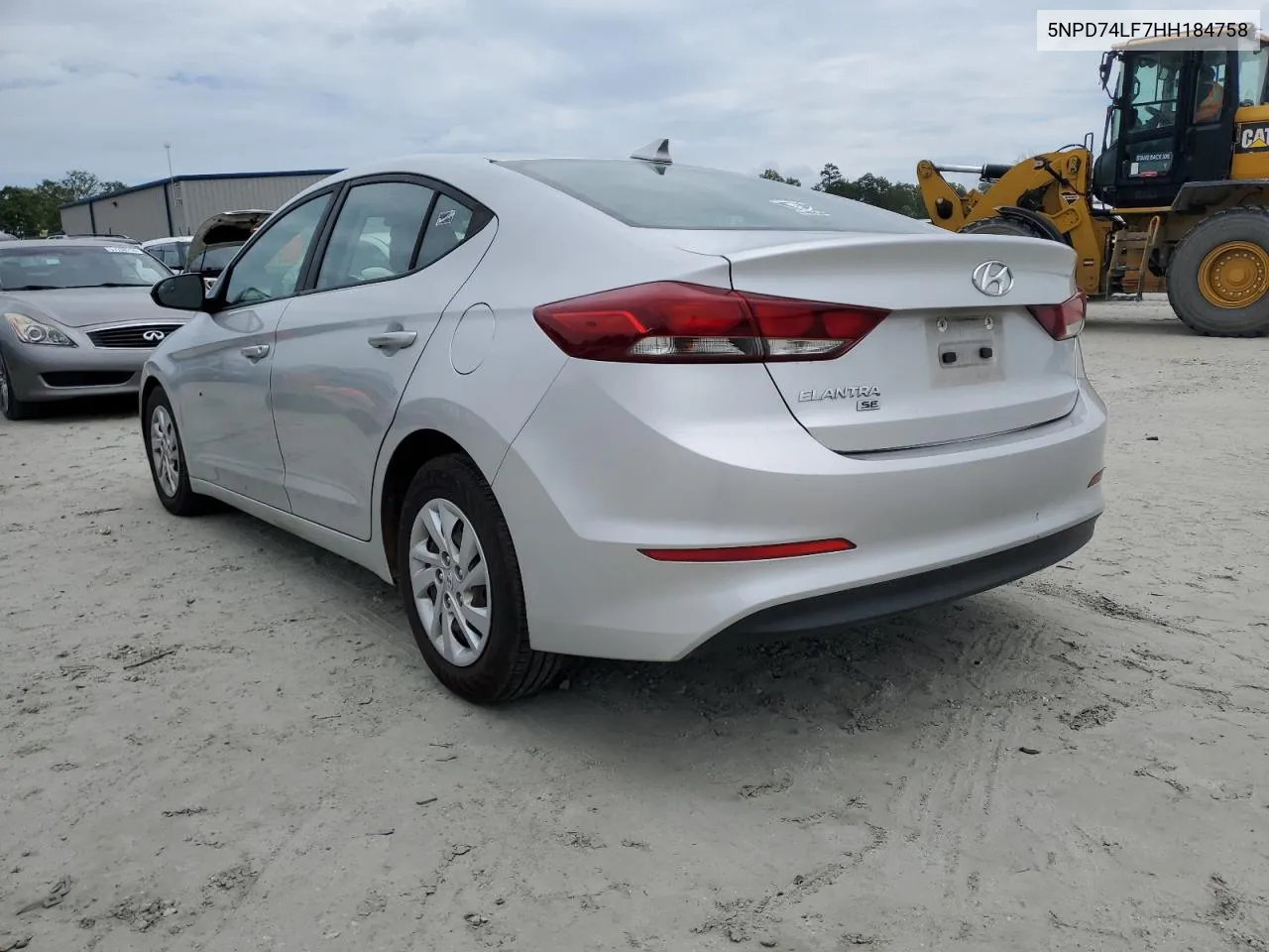 2017 Hyundai Elantra Se VIN: 5NPD74LF7HH184758 Lot: 58111034