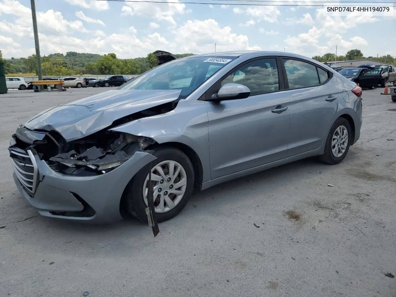 5NPD74LF4HH194079 2017 Hyundai Elantra Se