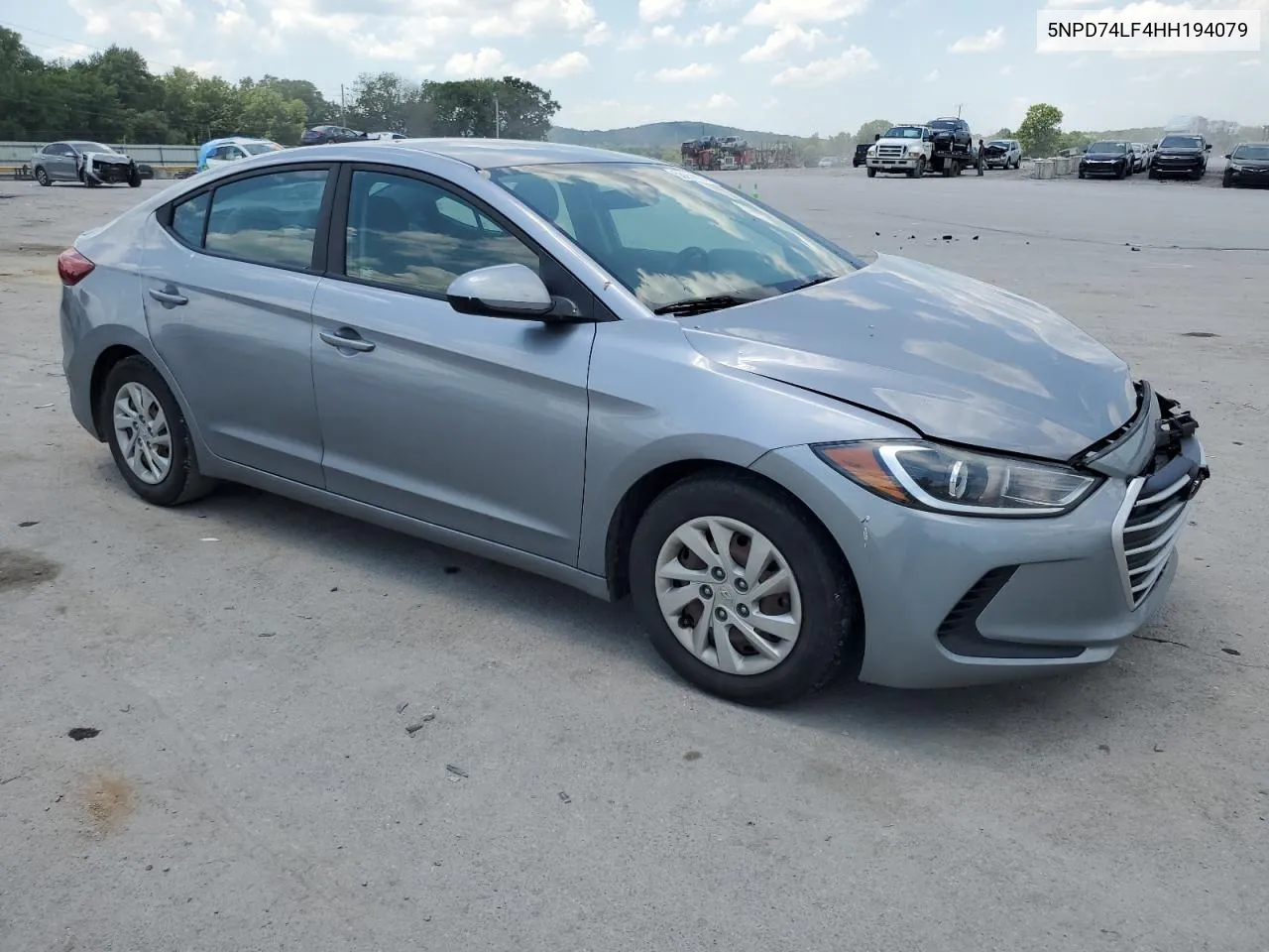 2017 Hyundai Elantra Se VIN: 5NPD74LF4HH194079 Lot: 58854854