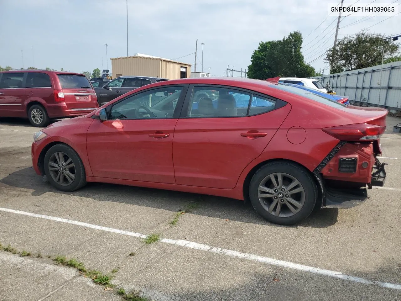 5NPD84LF1HH039065 2017 Hyundai Elantra Se