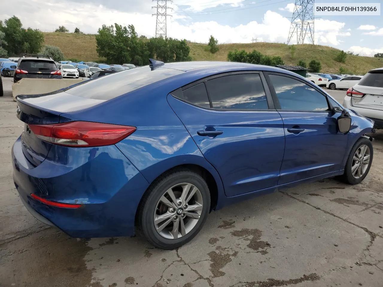 2017 Hyundai Elantra Se VIN: 5NPD84LF0HH139366 Lot: 60294784