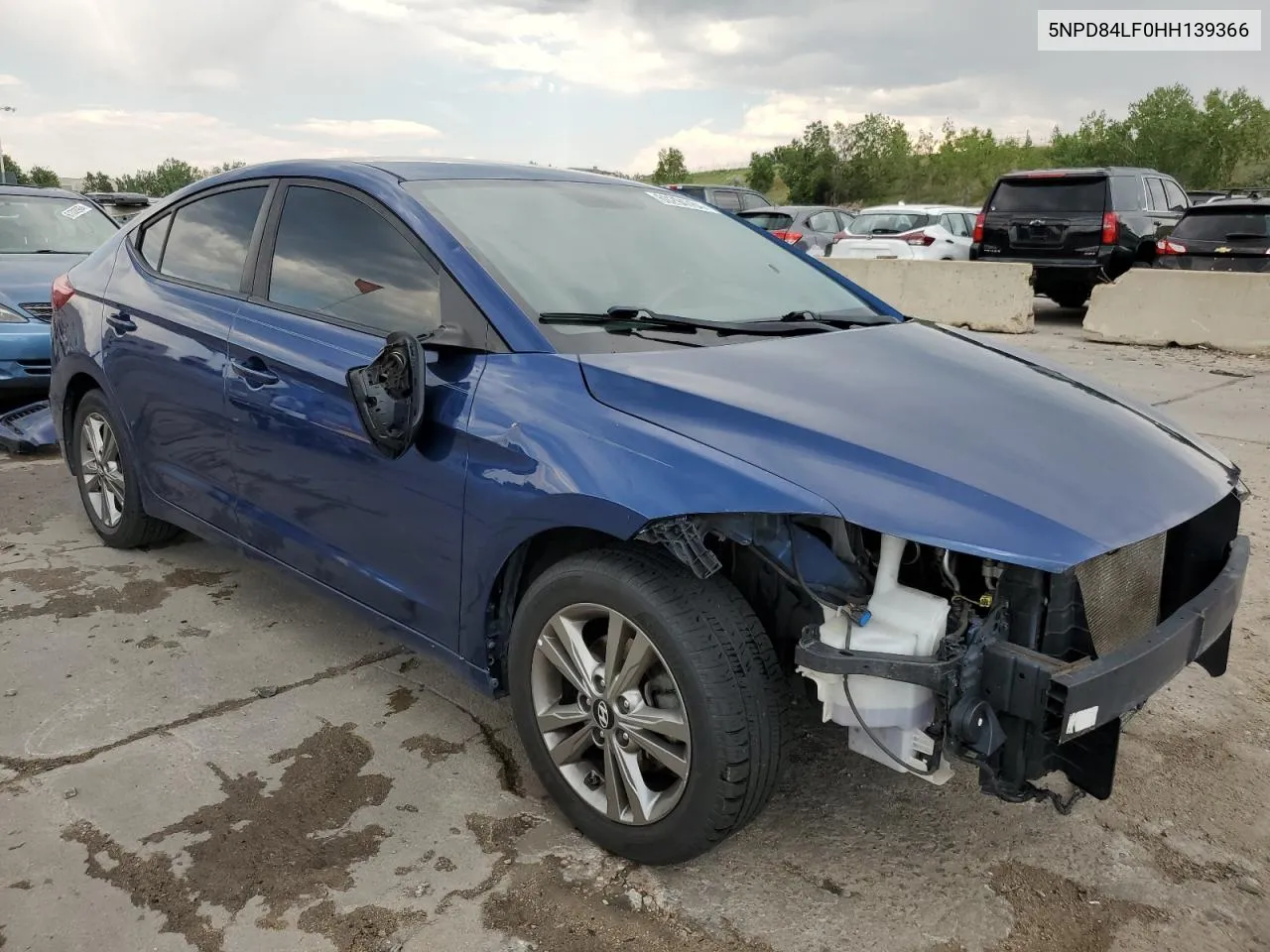 5NPD84LF0HH139366 2017 Hyundai Elantra Se