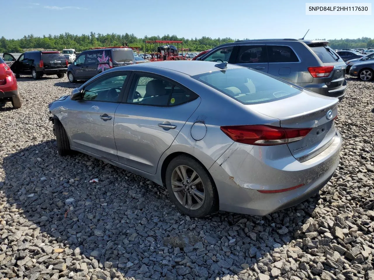 2017 Hyundai Elantra Se VIN: 5NPD84LF2HH117630 Lot: 60390584