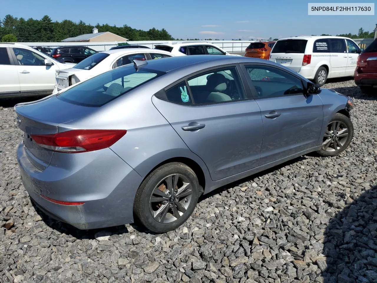 2017 Hyundai Elantra Se VIN: 5NPD84LF2HH117630 Lot: 60390584