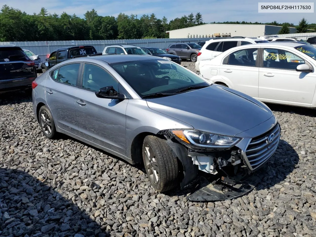 2017 Hyundai Elantra Se VIN: 5NPD84LF2HH117630 Lot: 60390584