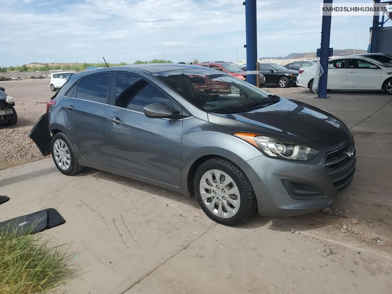 KMHD35LH8HU368885 2017 Hyundai Elantra Gt