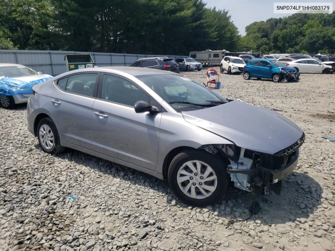 2017 Hyundai Elantra Se VIN: 5NPD74LF1HH083179 Lot: 60842464