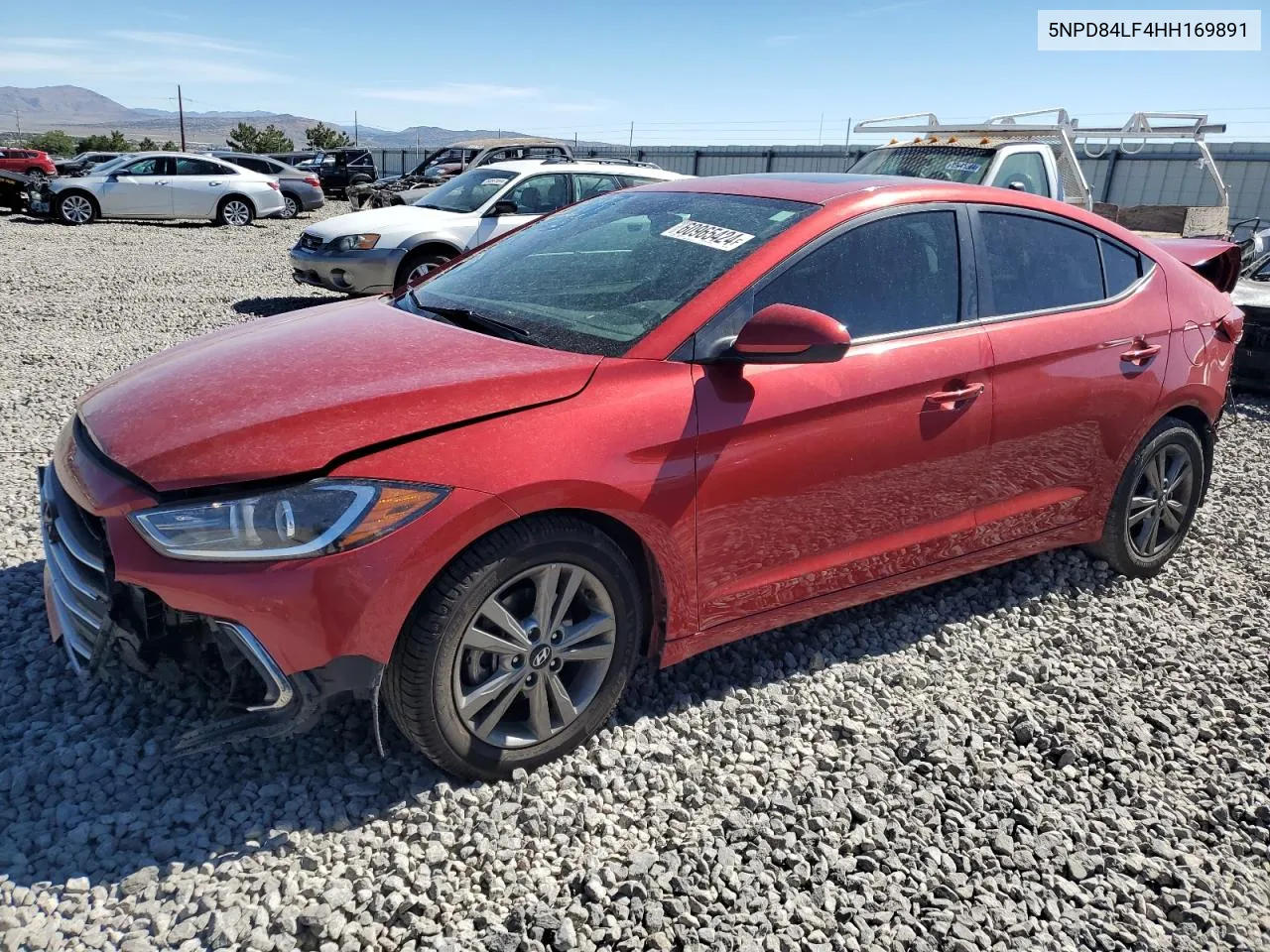 5NPD84LF4HH169891 2017 Hyundai Elantra Se