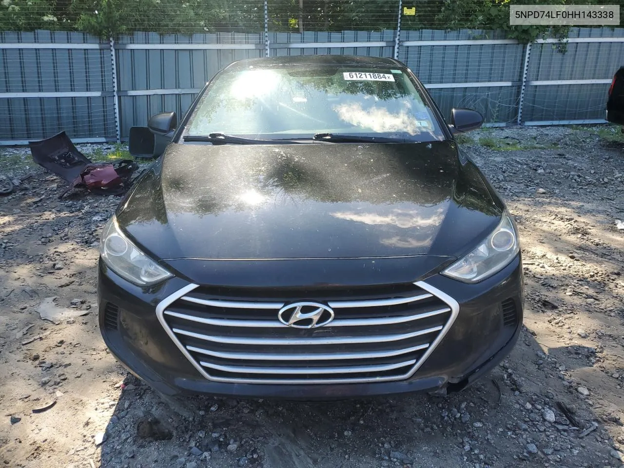 2017 Hyundai Elantra Se VIN: 5NPD74LF0HH143338 Lot: 61211884