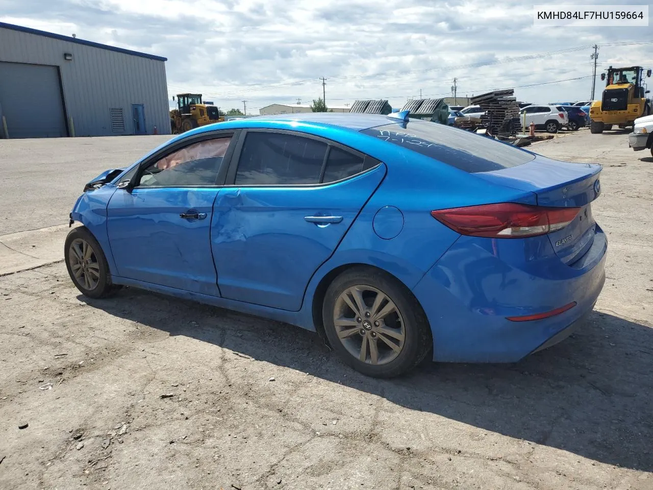 KMHD84LF7HU159664 2017 Hyundai Elantra Se