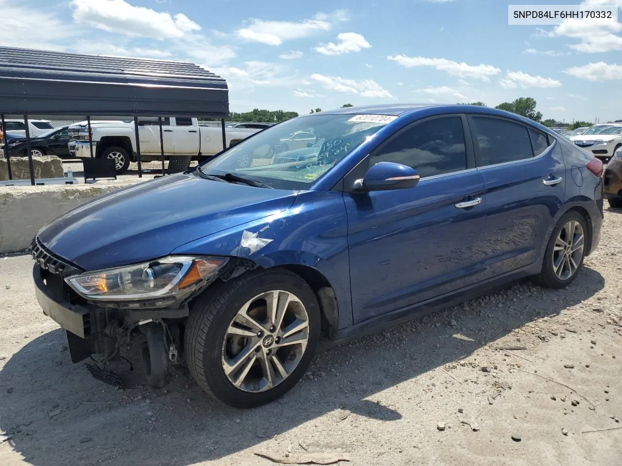 5NPD84LF6HH170332 2017 Hyundai Elantra Se