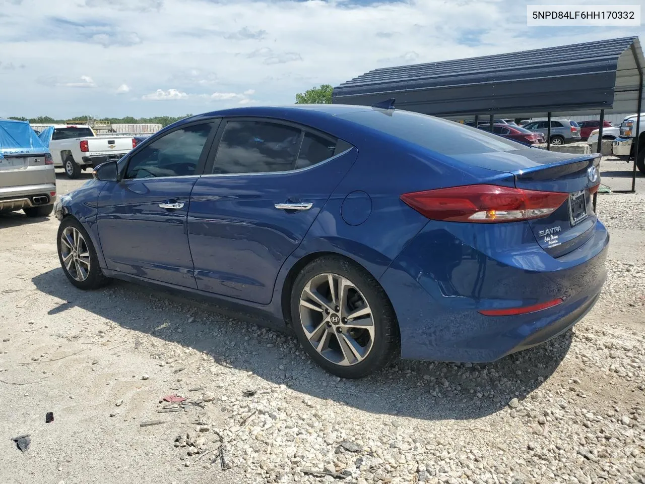 2017 Hyundai Elantra Se VIN: 5NPD84LF6HH170332 Lot: 62010704