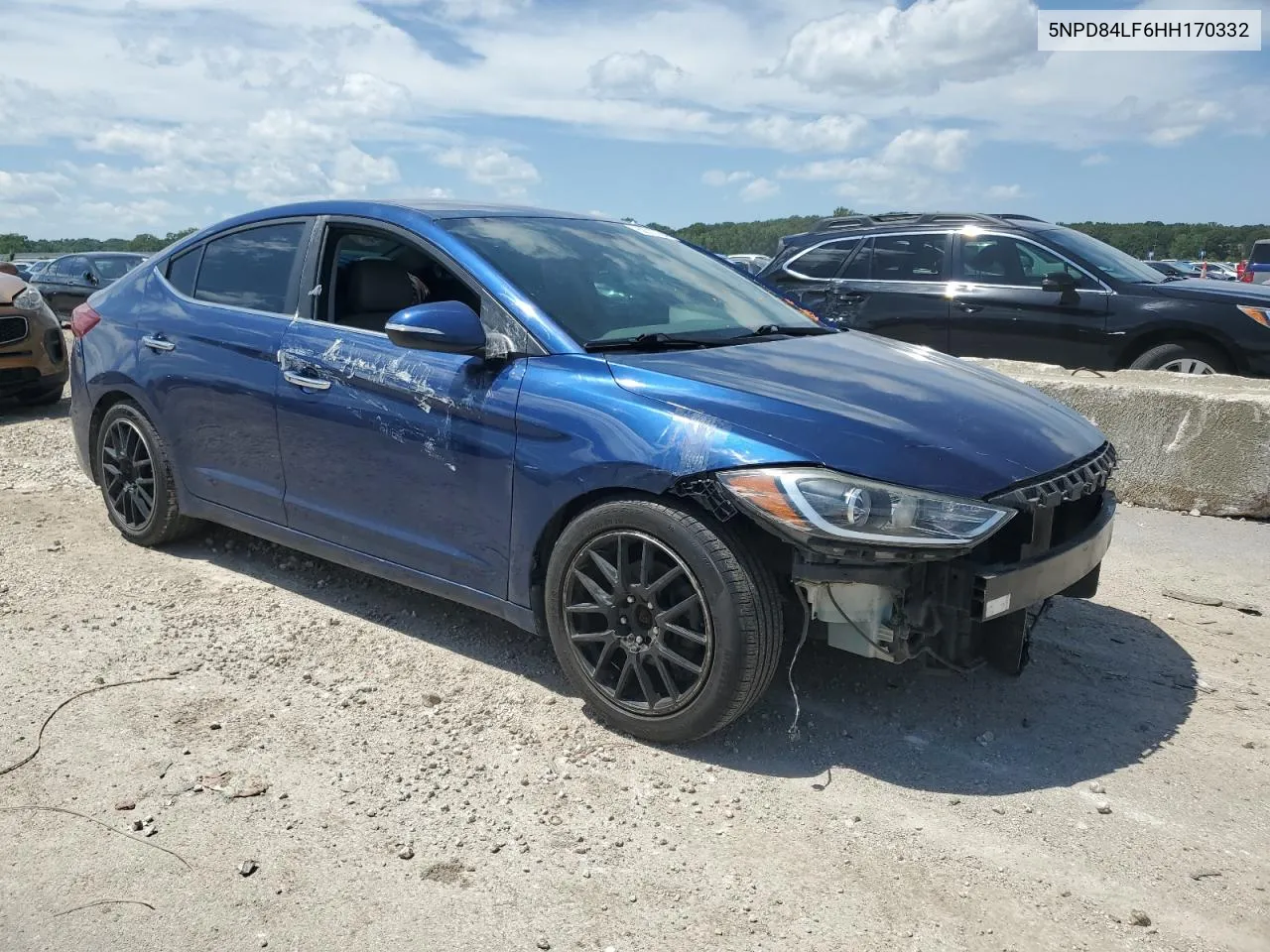 2017 Hyundai Elantra Se VIN: 5NPD84LF6HH170332 Lot: 62010704