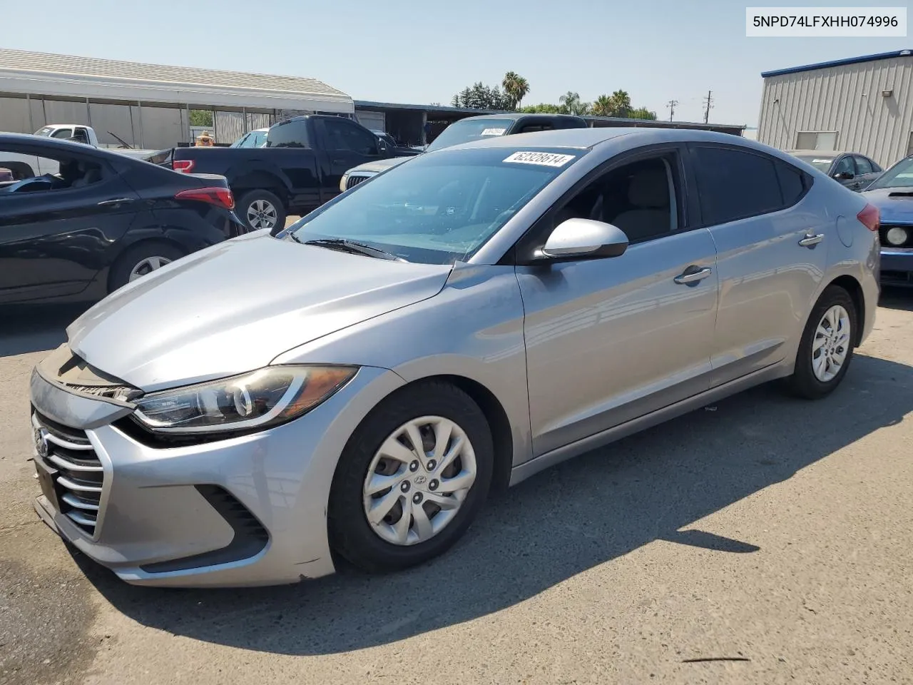 2017 Hyundai Elantra Se VIN: 5NPD74LFXHH074996 Lot: 62328614