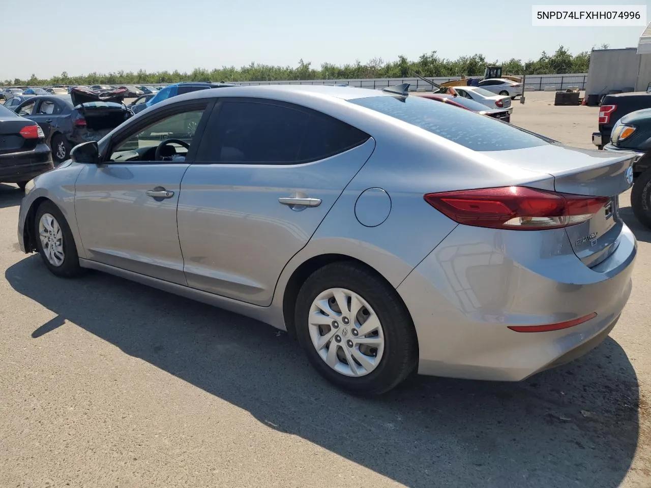 2017 Hyundai Elantra Se VIN: 5NPD74LFXHH074996 Lot: 62328614