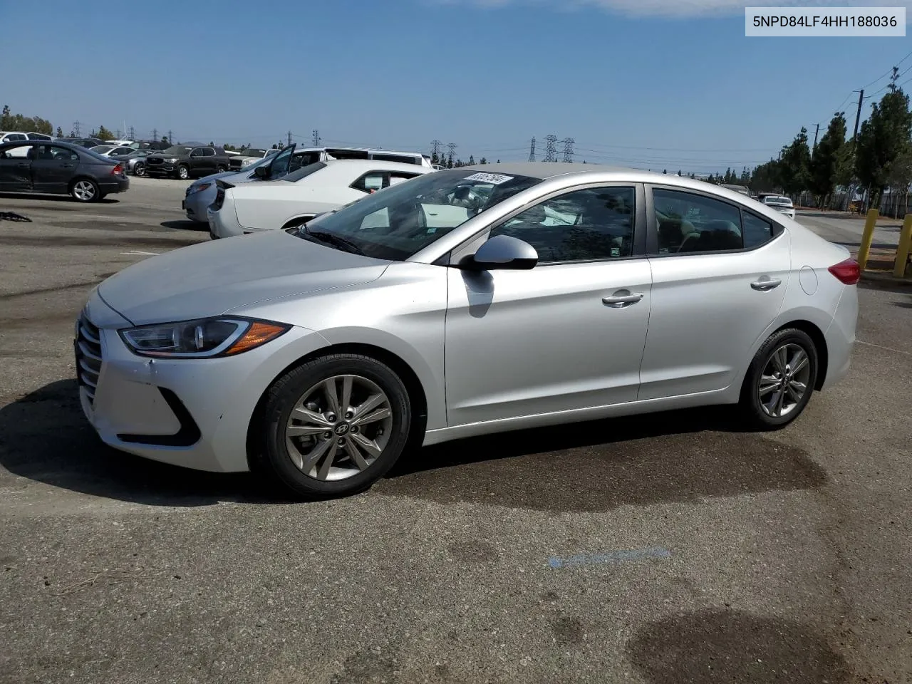 5NPD84LF4HH188036 2017 Hyundai Elantra Se