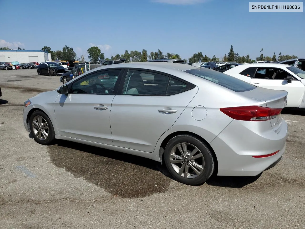 5NPD84LF4HH188036 2017 Hyundai Elantra Se