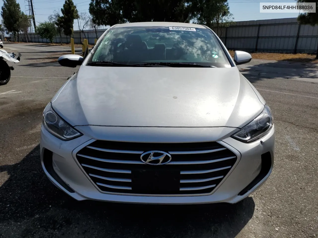 5NPD84LF4HH188036 2017 Hyundai Elantra Se