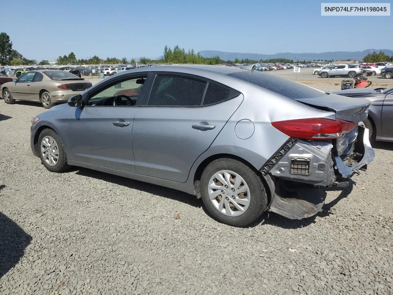 5NPD74LF7HH198045 2017 Hyundai Elantra Se