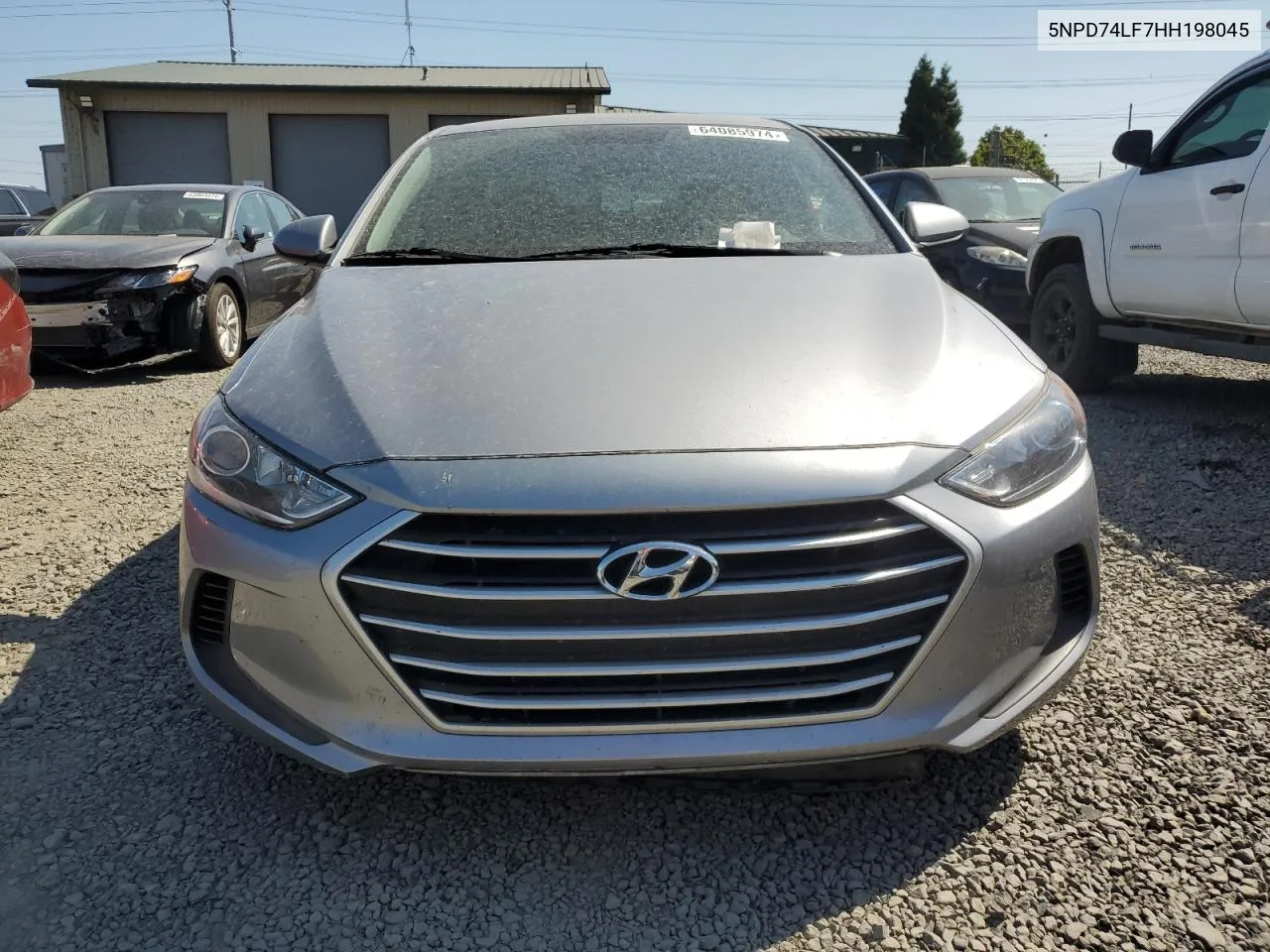 5NPD74LF7HH198045 2017 Hyundai Elantra Se