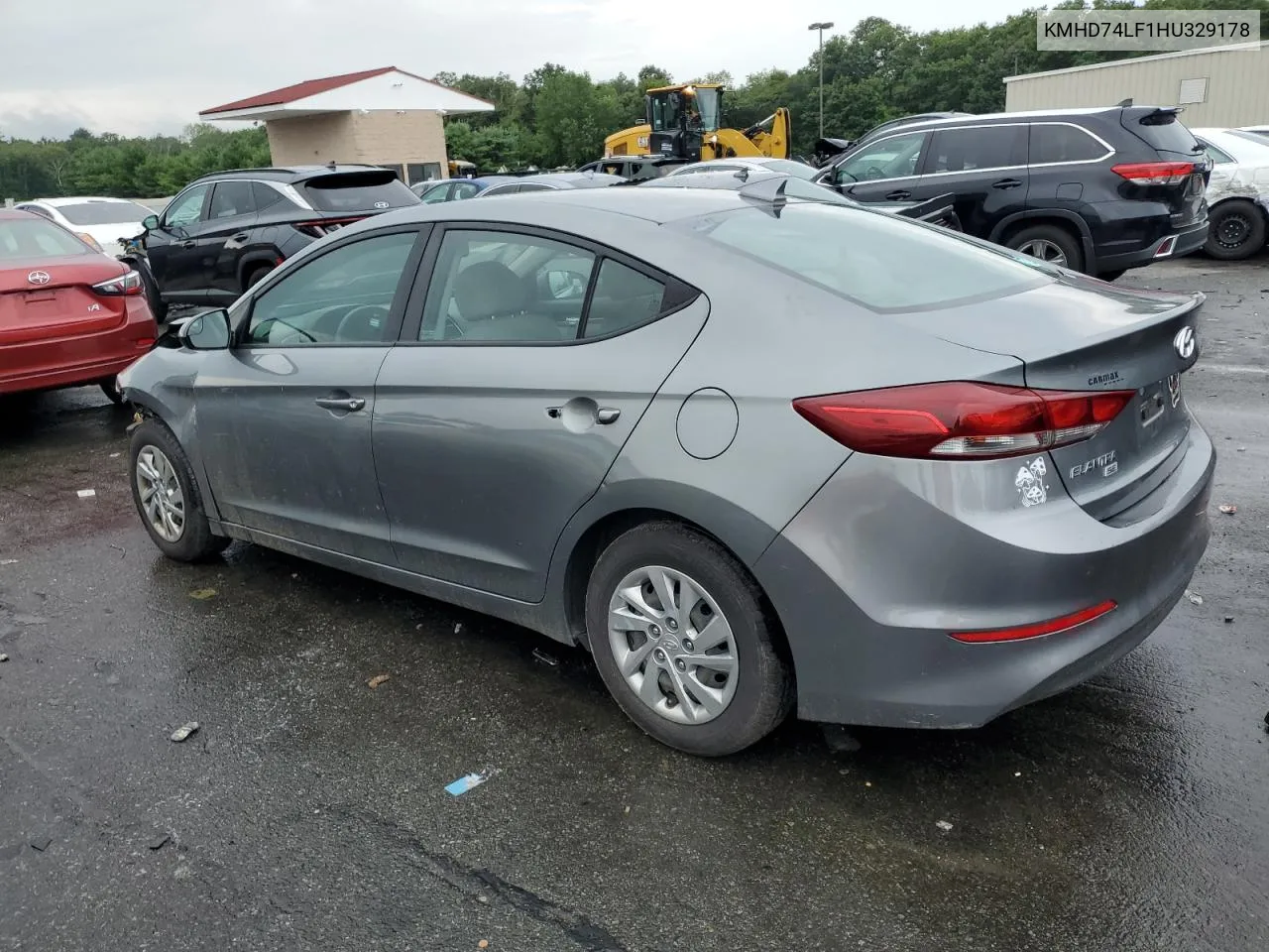 2017 Hyundai Elantra Se VIN: KMHD74LF1HU329178 Lot: 64249084