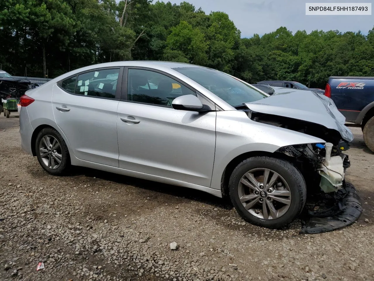 5NPD84LF5HH187493 2017 Hyundai Elantra Se