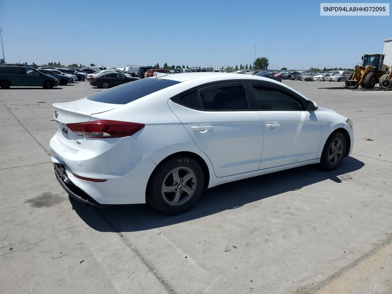 2017 Hyundai Elantra Eco VIN: 5NPD94LA8HH072095 Lot: 64325184