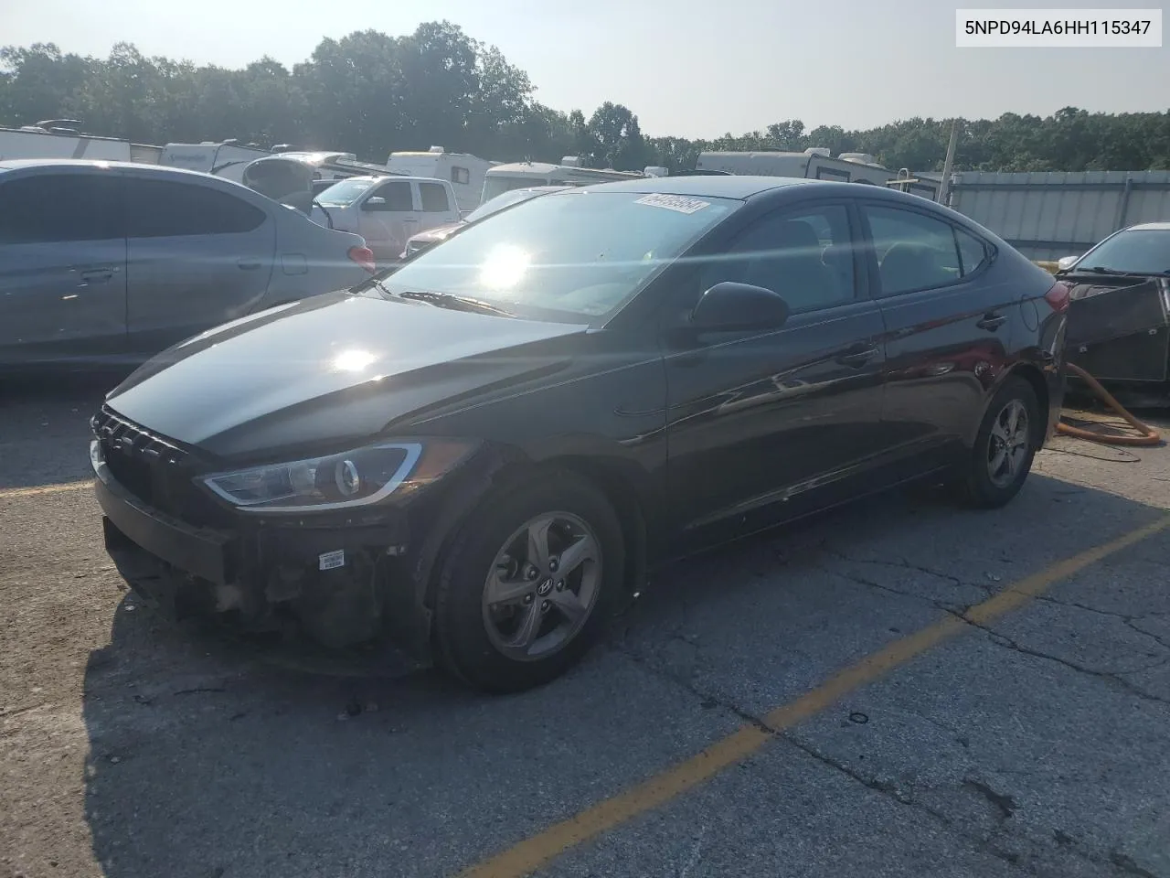 2017 Hyundai Elantra Eco VIN: 5NPD94LA6HH115347 Lot: 64495954