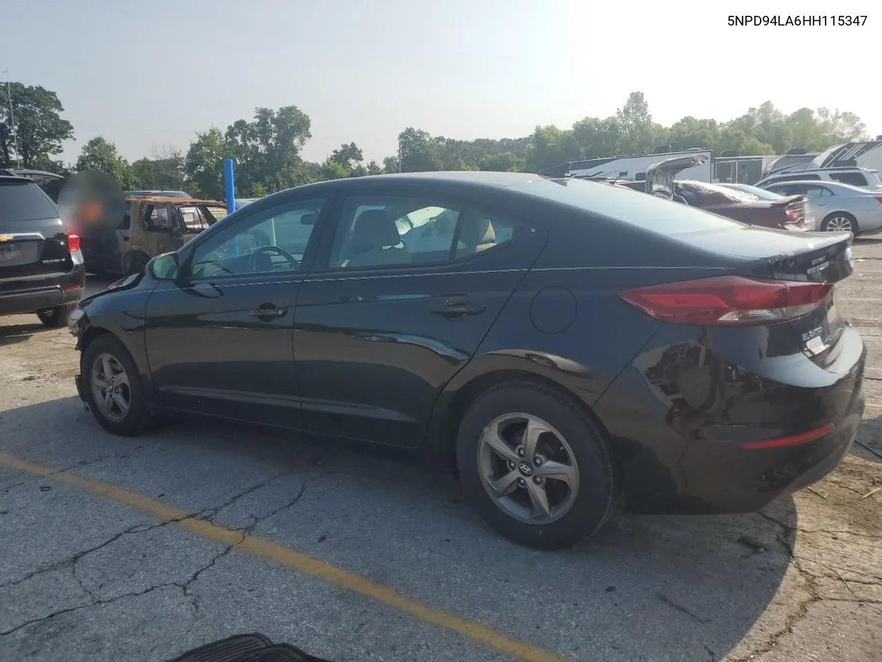 2017 Hyundai Elantra Eco VIN: 5NPD94LA6HH115347 Lot: 64495954