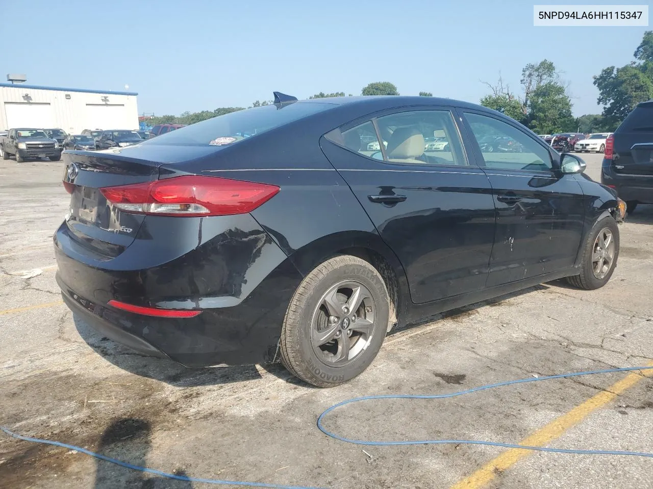 2017 Hyundai Elantra Eco VIN: 5NPD94LA6HH115347 Lot: 64495954