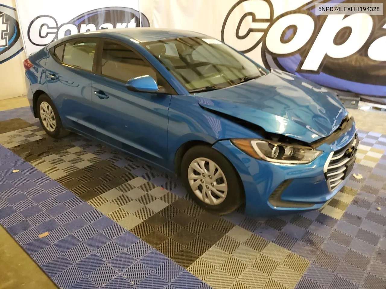 2017 Hyundai Elantra Se VIN: 5NPD74LFXHH194328 Lot: 64937994