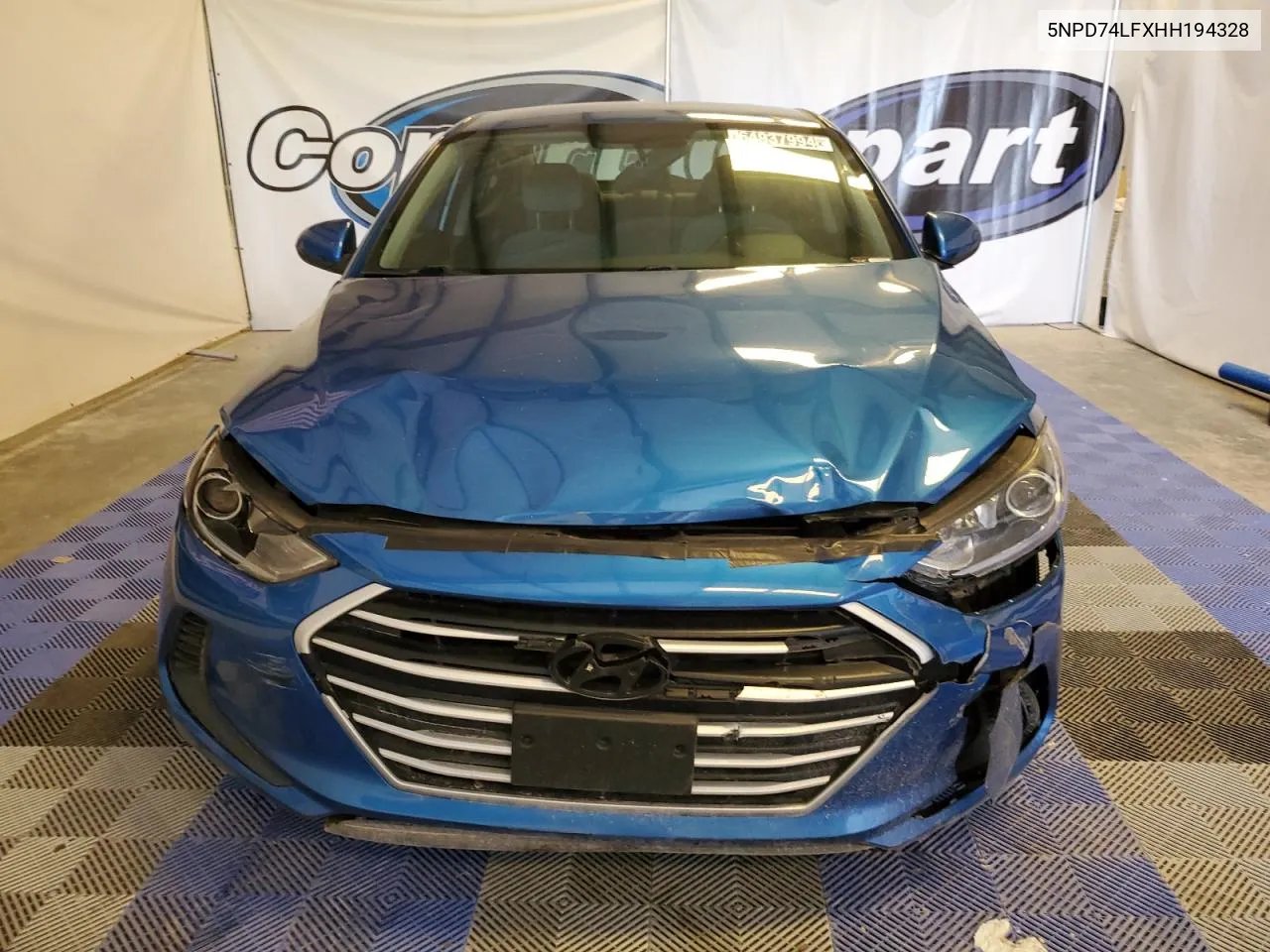 2017 Hyundai Elantra Se VIN: 5NPD74LFXHH194328 Lot: 64937994