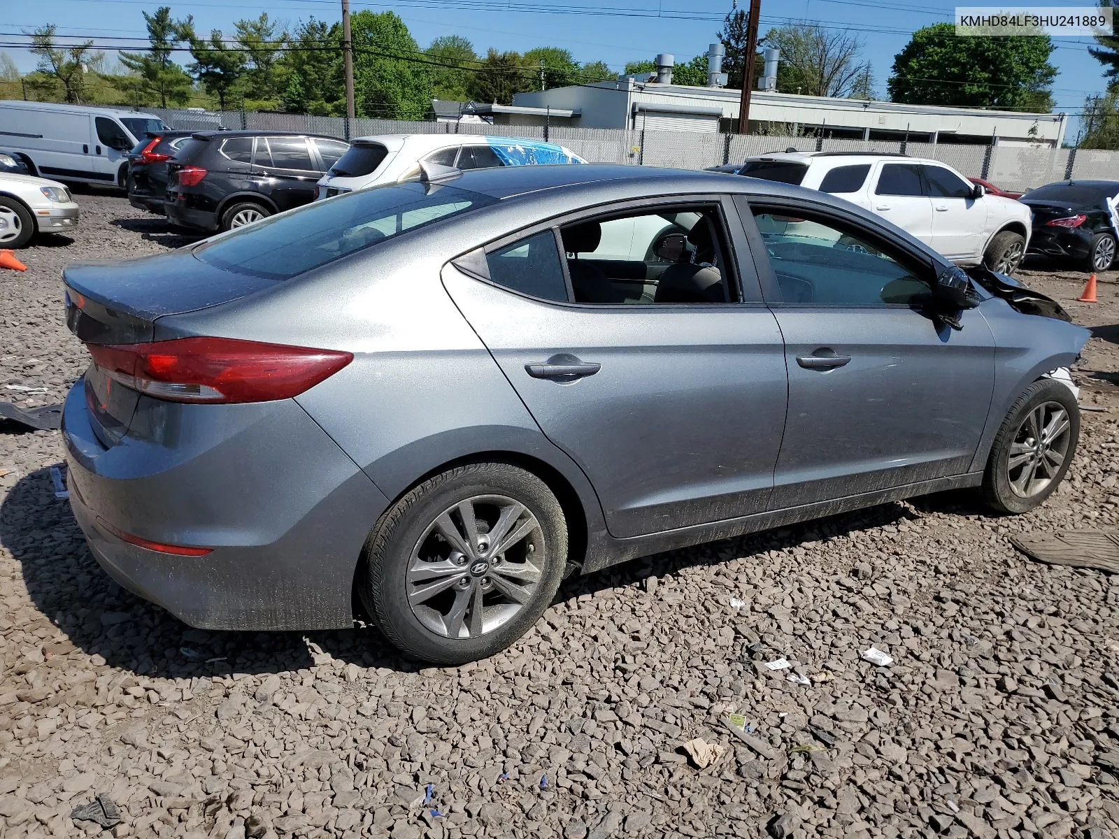 2017 Hyundai Elantra Se VIN: KMHD84LF3HU241889 Lot: 65312774