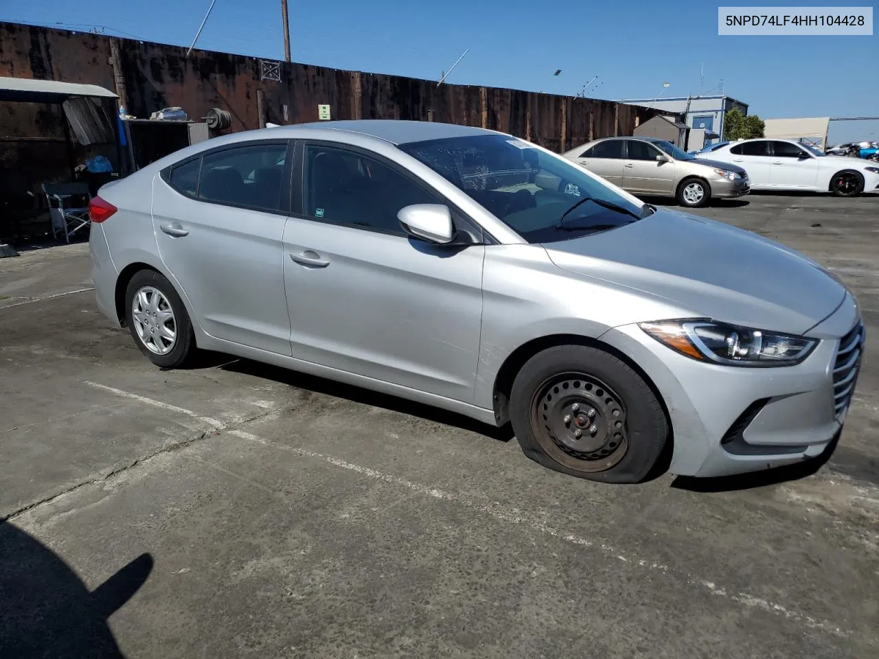 2017 Hyundai Elantra Se VIN: 5NPD74LF4HH104428 Lot: 65376224