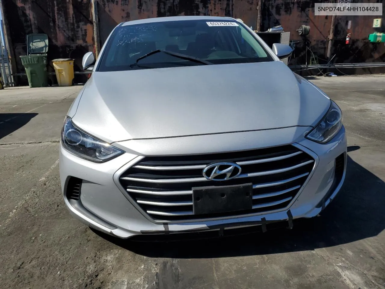 2017 Hyundai Elantra Se VIN: 5NPD74LF4HH104428 Lot: 65376224