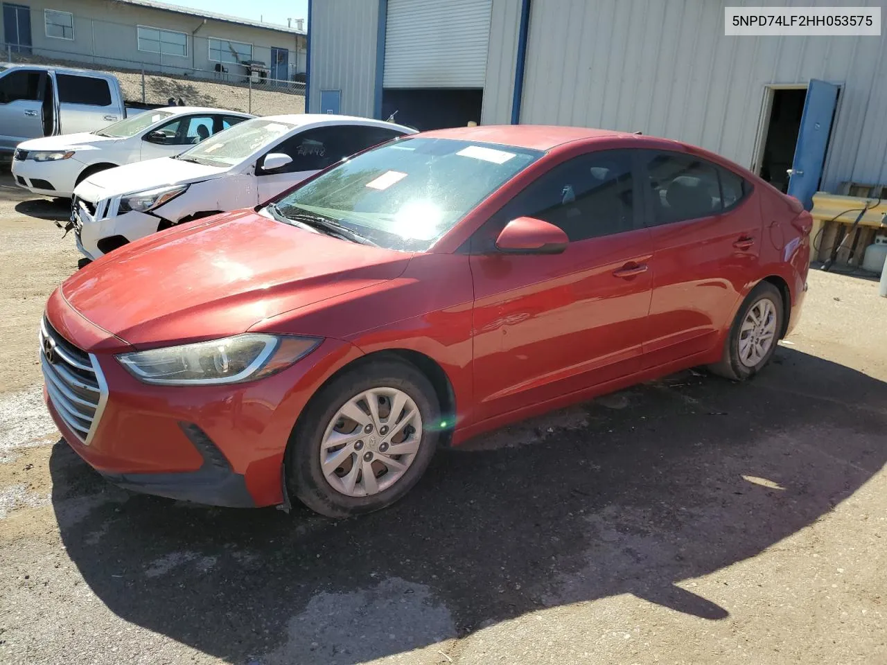 5NPD74LF2HH053575 2017 Hyundai Elantra Se