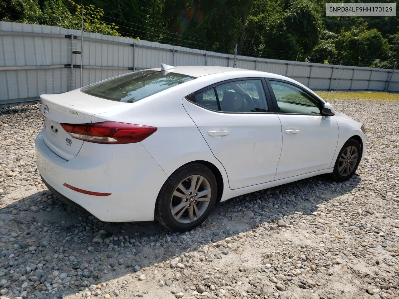 5NPD84LF9HH170129 2017 Hyundai Elantra Se