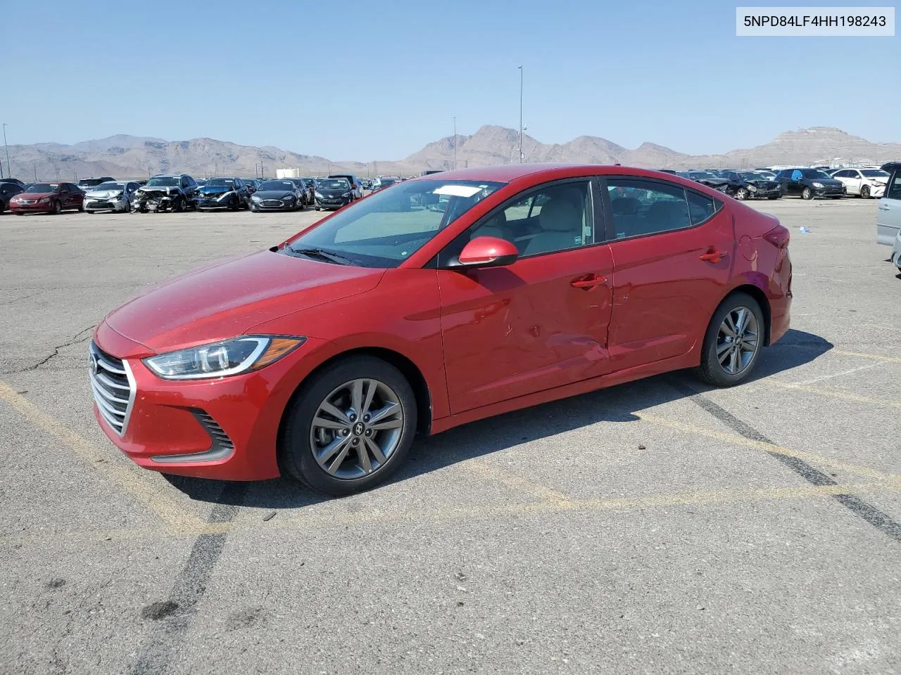 5NPD84LF4HH198243 2017 Hyundai Elantra Se