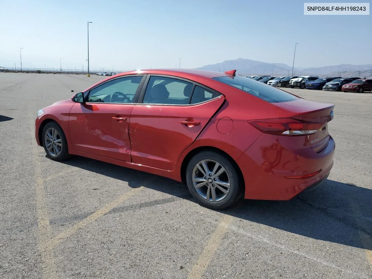 2017 Hyundai Elantra Se VIN: 5NPD84LF4HH198243 Lot: 65433544