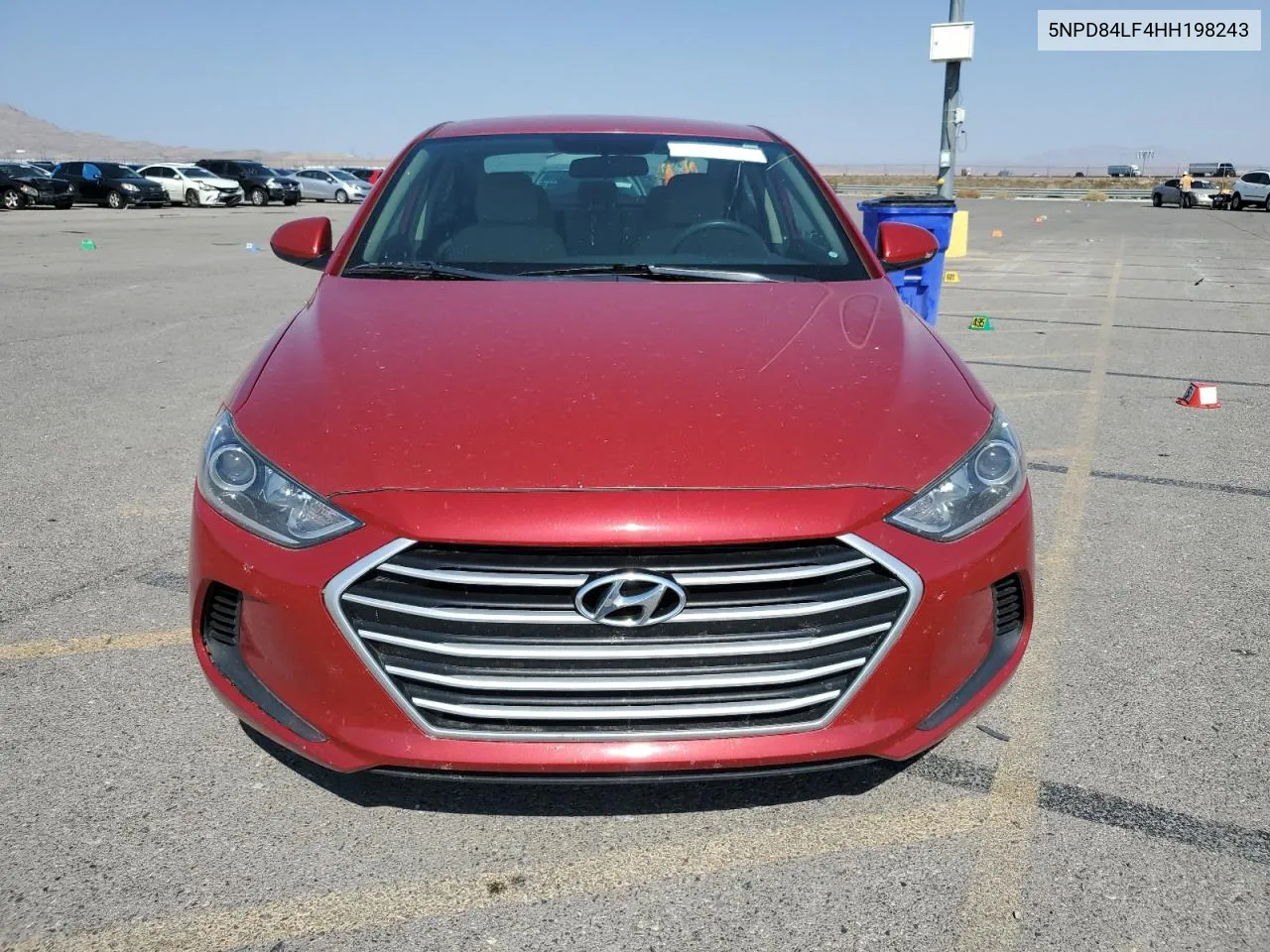 2017 Hyundai Elantra Se VIN: 5NPD84LF4HH198243 Lot: 65433544